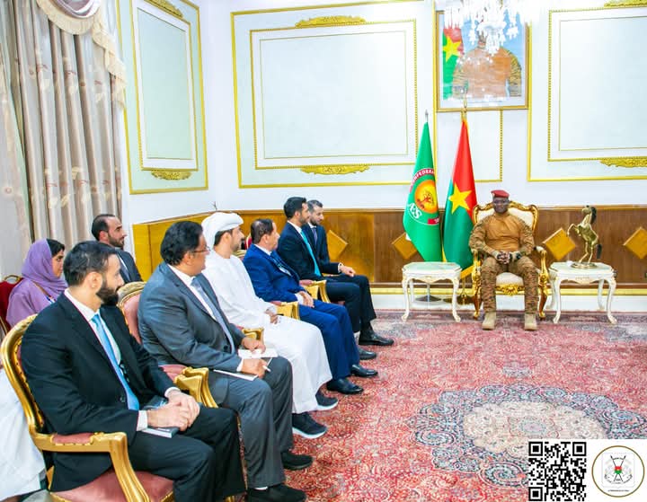 AUDIENCE DU PRESIDENT DU FASO : Les Emirats arabes unis veulent renforcer leur coopération économique avec le Burkina Faso