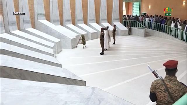 Cérémonie officielle d’inauguration du mausolée Thomas Sankara