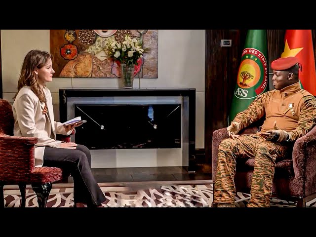 Grande Interview avec le Président du Faso, le Capitaine Ibrahim Traoré, à Moscou en Fédération de Russie