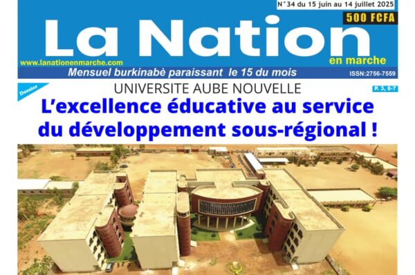 Merci au journal  : « LA NATION EN MARCHE »!