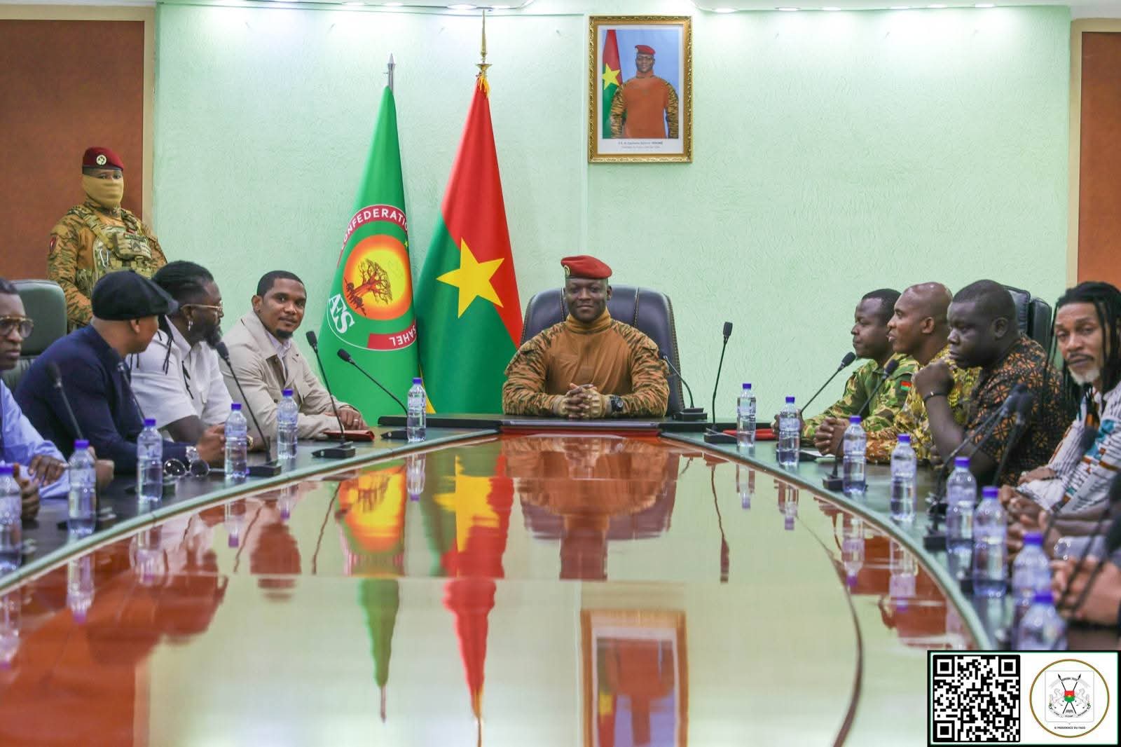 AUDIENCE DU PRÉSIDENT DU FASO