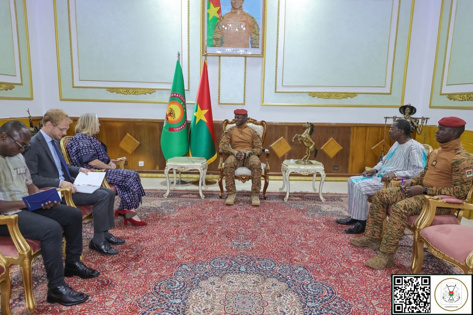 AUDIENCE DU PRÉSIDENT DU FASO