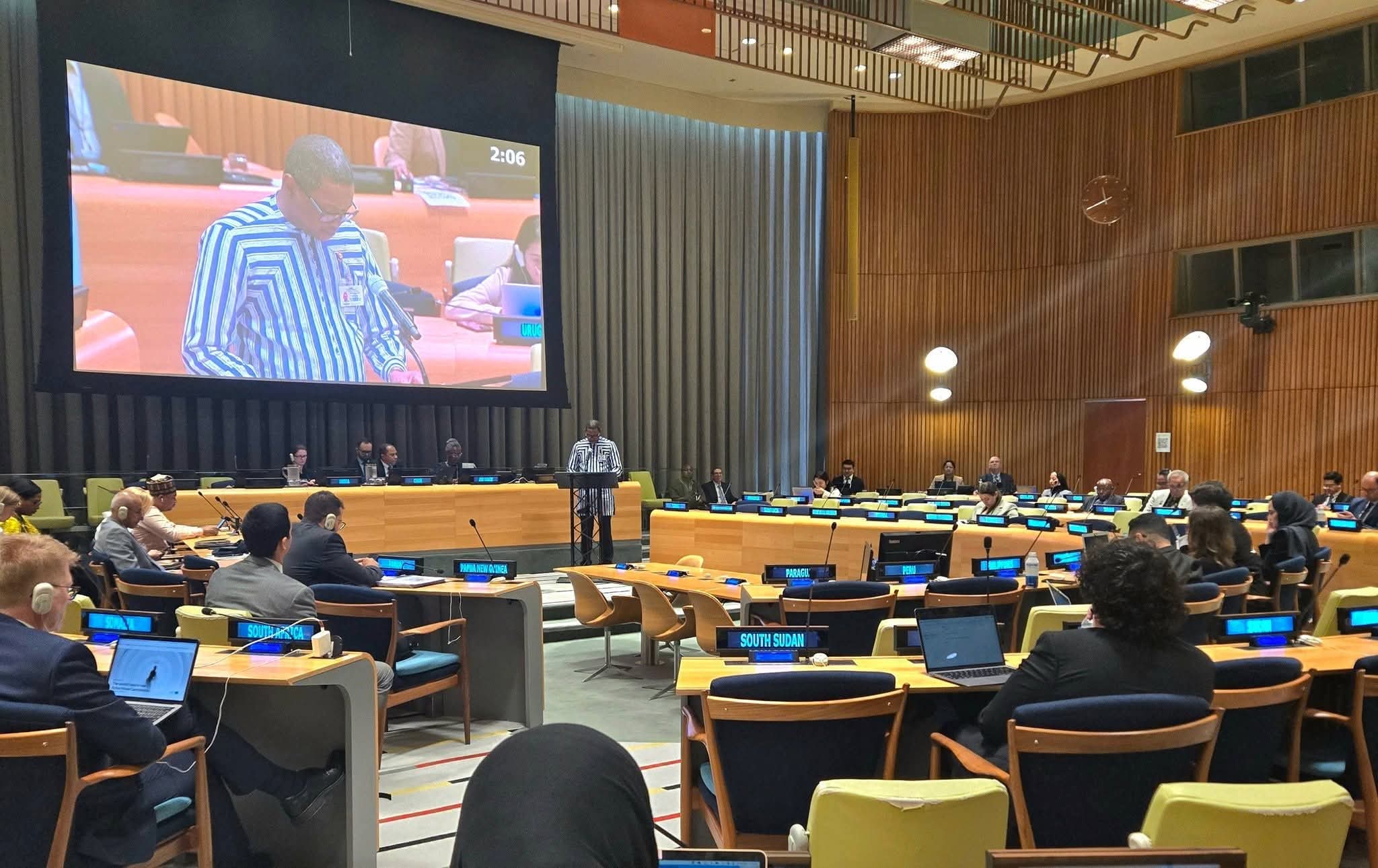 80e session de l’ONU : le Burkina appelle à un monde sans armes nucléaires