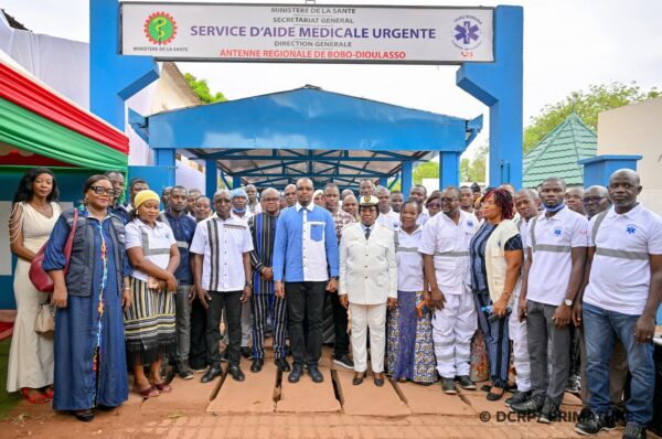 Antenne régionale du SAMU : les activités officiellement lancées à Bobo-Dioulasso