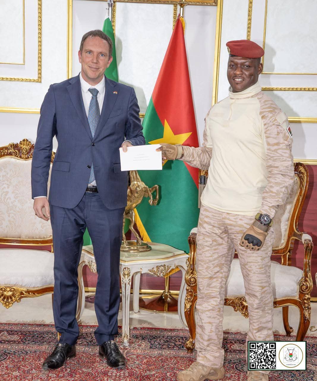 PRÉSENTATION DE LETTRES DE CRÉANCE