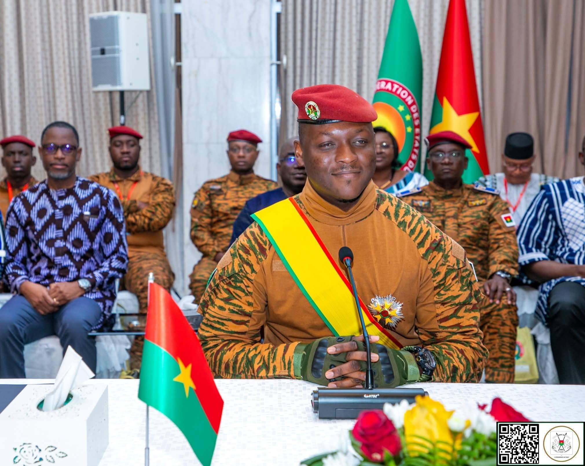 MESSAGE DE SON EXCELLENCE, LE CAPITAINE IBRAHIM TRAORÉ, PRÉSIDENT DU FASO À LA 2ᵉ SESSION DU COLLÈGE DES CHEFS D’ÉTAT DE LA CONFÉDÉRATION AES