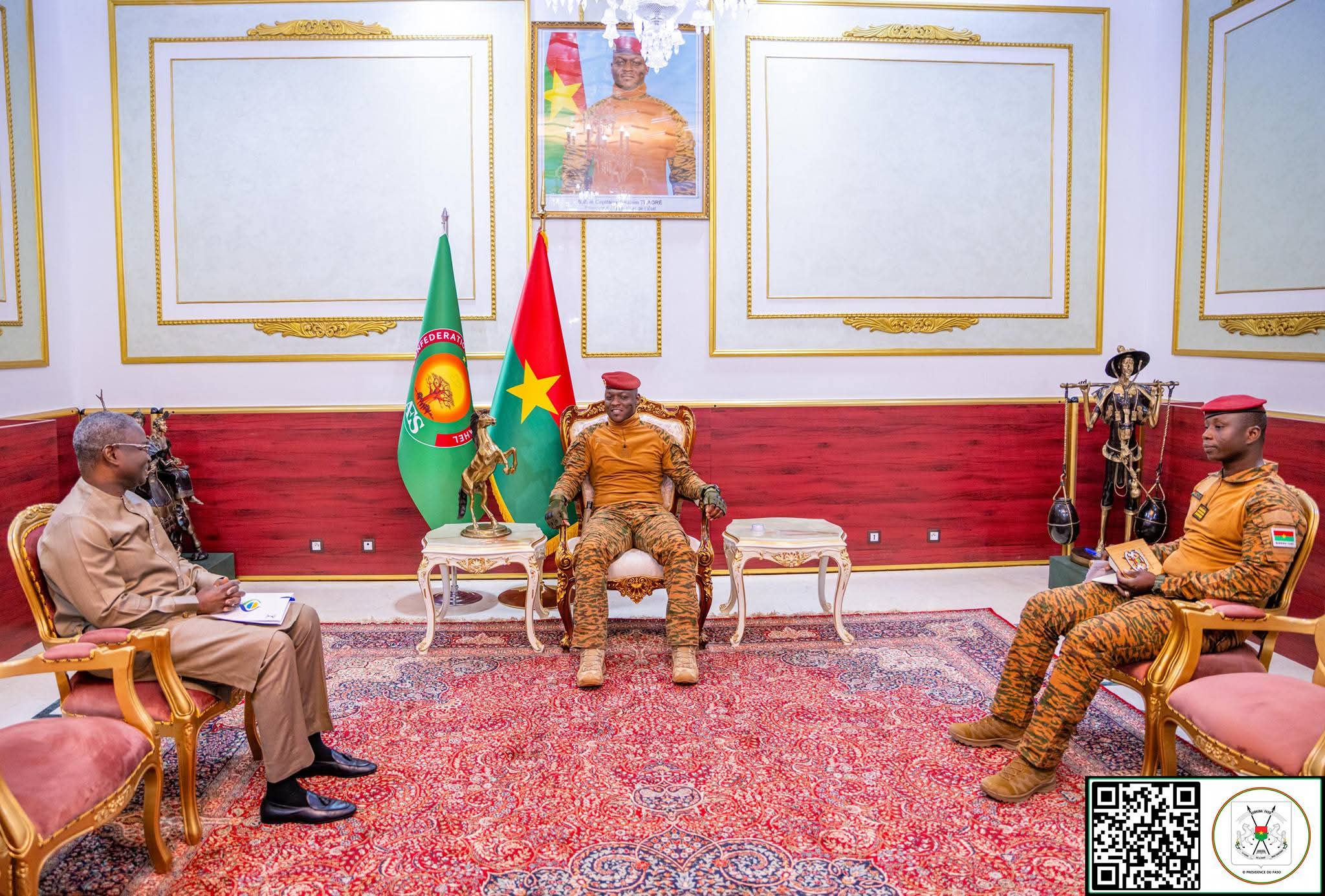 AUDIENCE DU PRÉSIDENT DU FASO