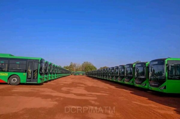 Mobilité urbaine : 375 nouveaux bus pour renforcer le parc de la SOTRACO 