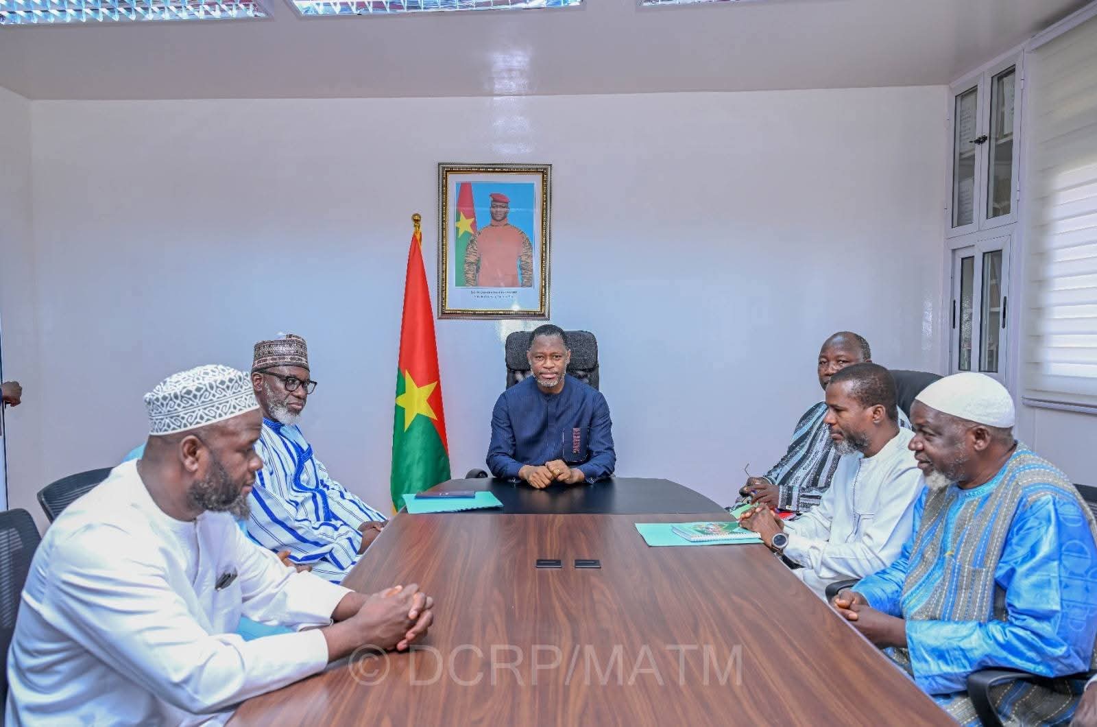 Audience au MATM : Le Mouvement sunnite du Burkina Faso réaffirme son engagement aux côtés de l’Etat 