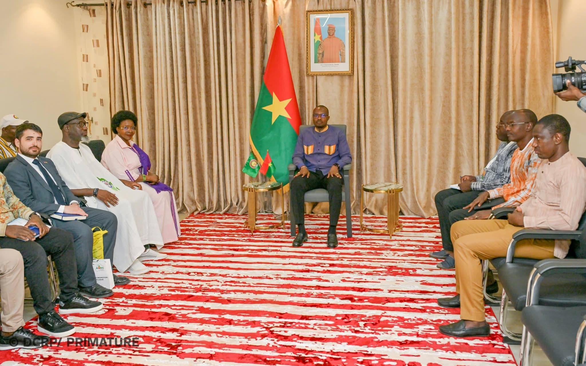 Diplomatie économique : des investisseurs italiens et italo-burkinabè reçus par le Premier ministre