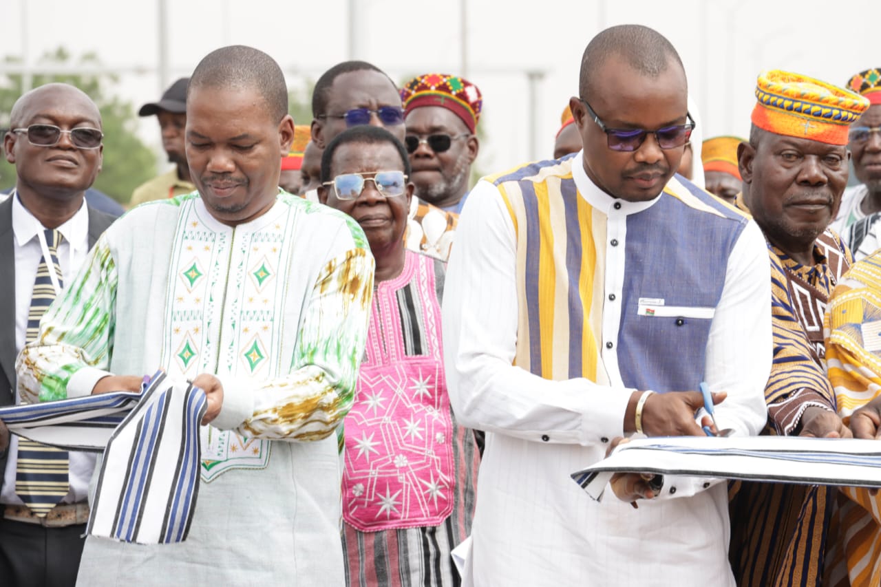 INAUGURATION DE VOIES DANS LA VILLE DE OUAGADOUGOU
