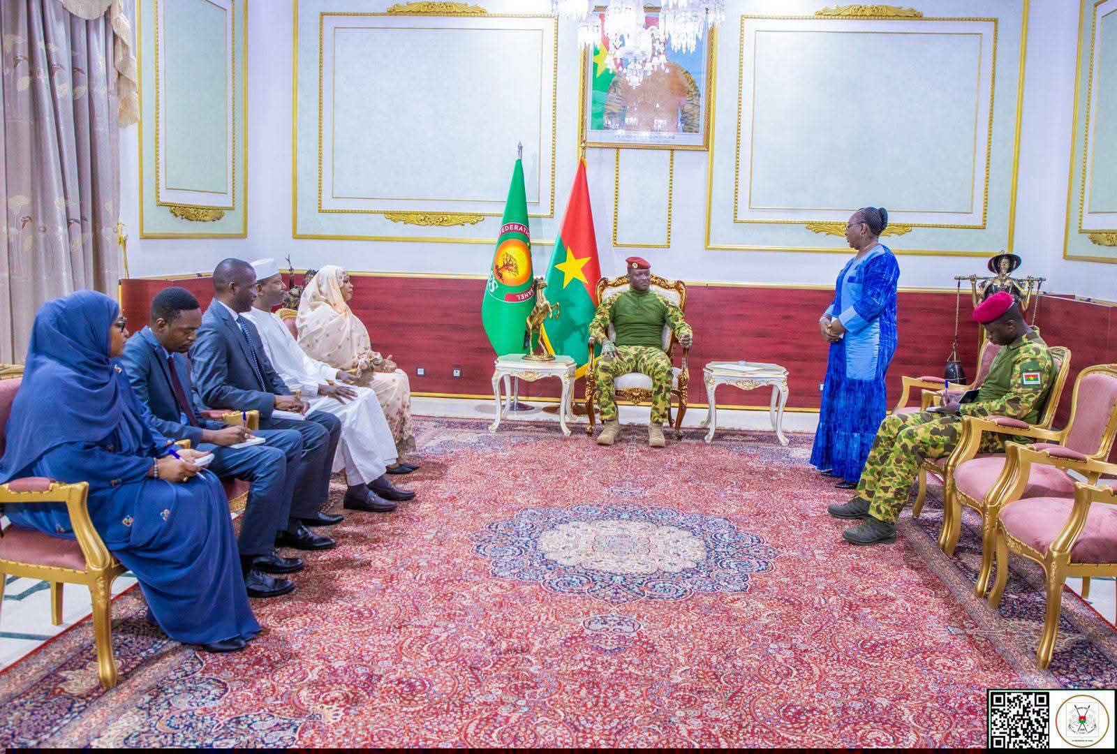 AUDIENCE DU PRÉSIDENT DU FASO : Le Burkina Faso invité au prochain Forum africain sur l’Eau au Tchad